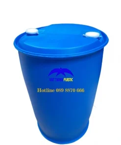 Thùng Phuy Nhựa 120 lít (Đai Sắt)